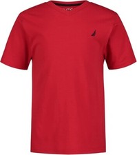 Nautica Boys Red T-Shirt Size 4, 5, 6, 7