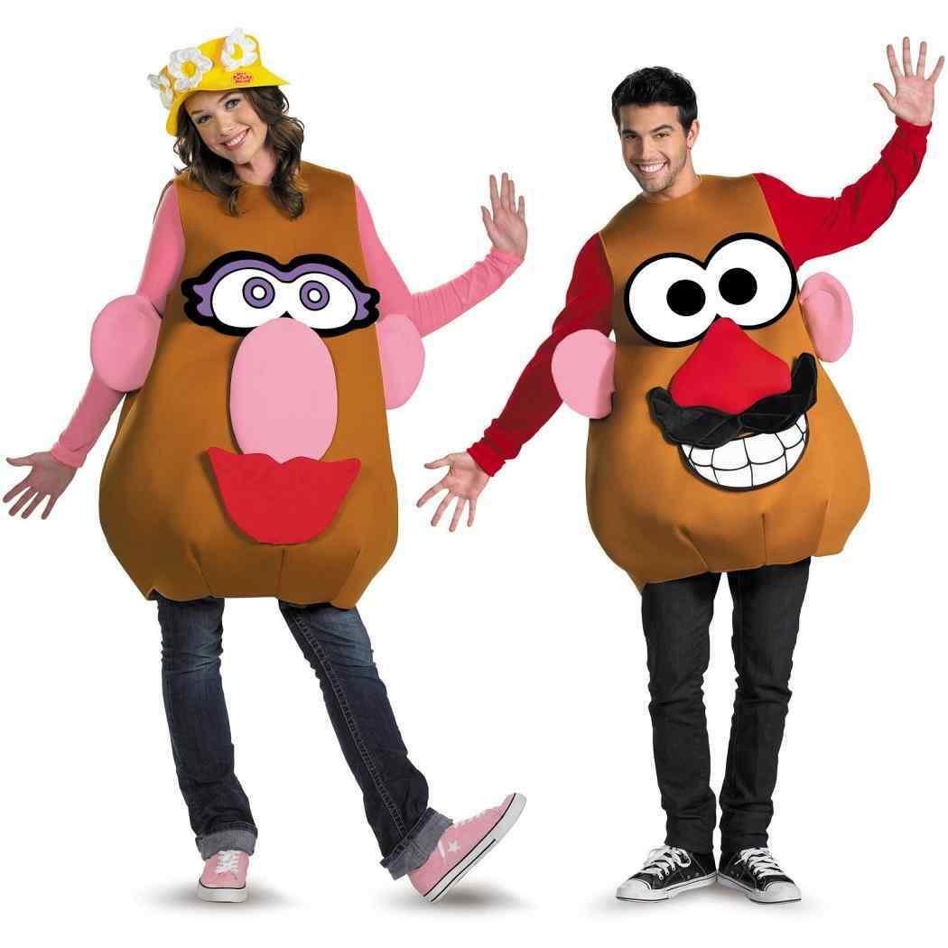 Mr. Potato Head コスチューム 男女兼用　2名分 Mr. Mrs. Potato Head Hasbro Game Fancy Dress Halloween