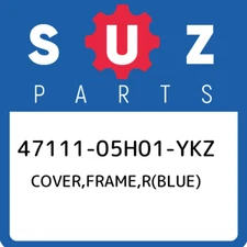 47111-05H01-YKZ Suzuki Cover,frame,r(blue) 4711105H01YKZ, New Genuine OEM Part