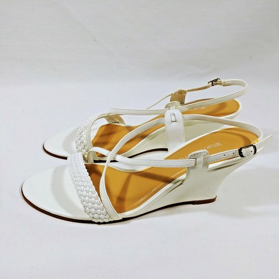 Worthington Tyler Dress Shoes 9 1/2 Sling Back Pump Womens  — 第 4/4 张图片