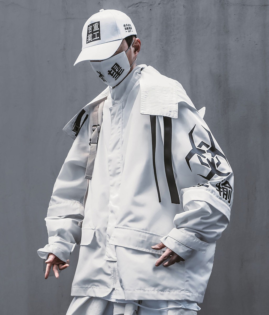Niepce Techwear Atom Bomb Cyberpunk Windbreaker Urban Hip