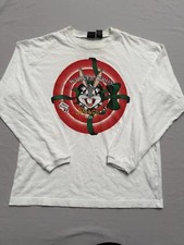 VTG Looney Tunes Bugs Bunny Long Sleeve T-shirt 1996 M