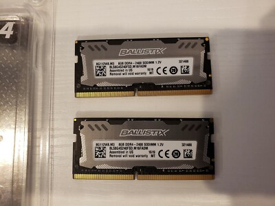 Crucial Ballistix Sport 16GB Kit DDR4 2400 19200 SODIMM