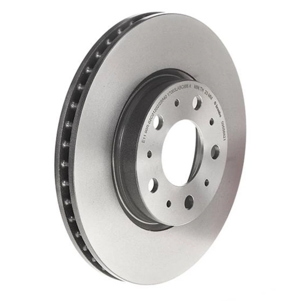 Rotor de freno de disco delantero Brembo 09.5568.21 280 mm para Volvo S70 1998-2000 Foto 3 de 3