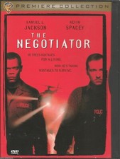 The Negotiator DVD, Samuel L. Jackson, Kevin Spacey (Snap case)