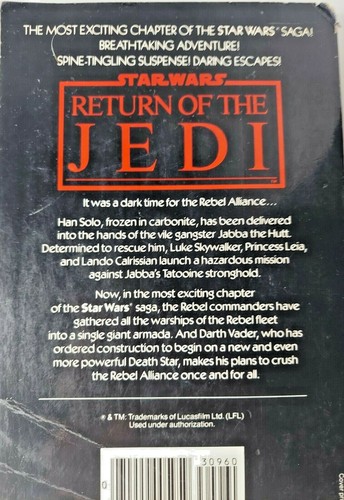 Vintage Star Wars 3 Pack - 1983 Book, 1987 3-D Comic Book & 1980 Poster/Stickers - Picture 11 of 12