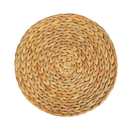 Placemats Weave Rattan Natual Straw Cups Mat Home Decor Dining Table - Picture 10 of 11