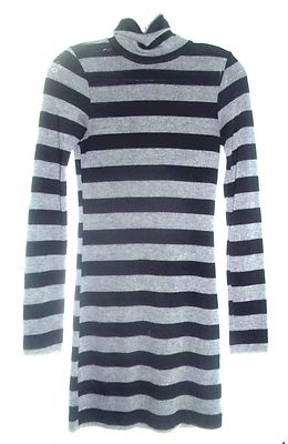 black long sleeve turtleneck sweater dress