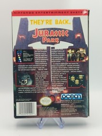 Jurassic Park (NES) Nintendo RARE - CIB