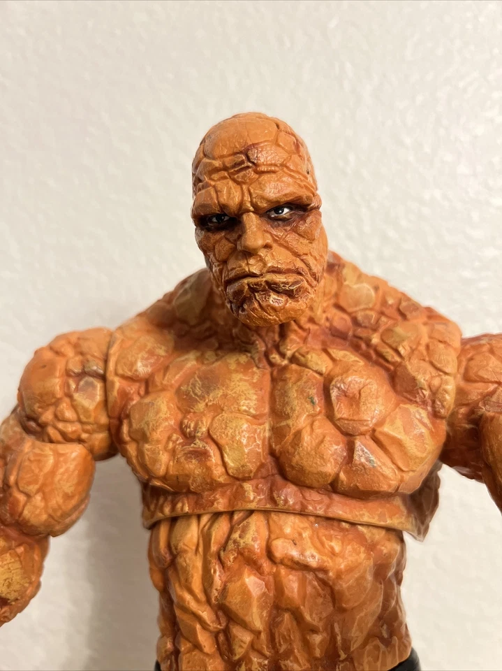 THE THING BEN GRIMM FANTASTIC FOUR 12” ACTION FIGURE SOLID PVC MARVEL 2005 TOY - Image 4 of 4