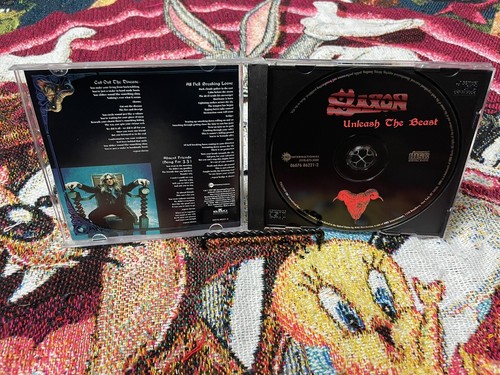 Saxon - Unleash The Beast 1997 CD Biff Byford NWOBHM Metal CMC International - Picture 3 of 3