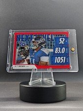 2020 Score Football A.J. Brown Next Level Stats Red Foil Parallel #NLS-AB Titans