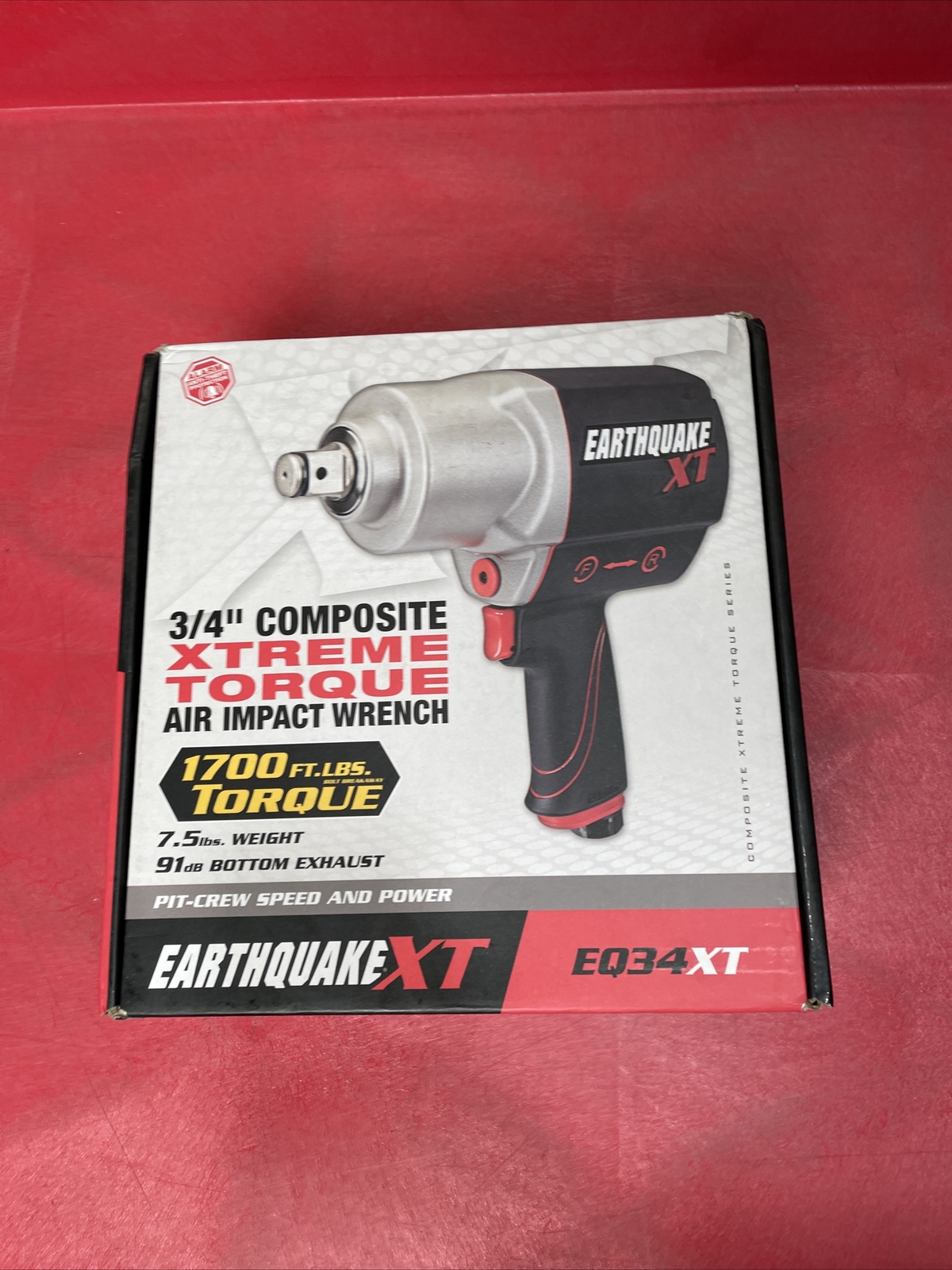 Earthquake XT EQ34XT Composite 3/4" Xtreme Torque Air Impact Wrench