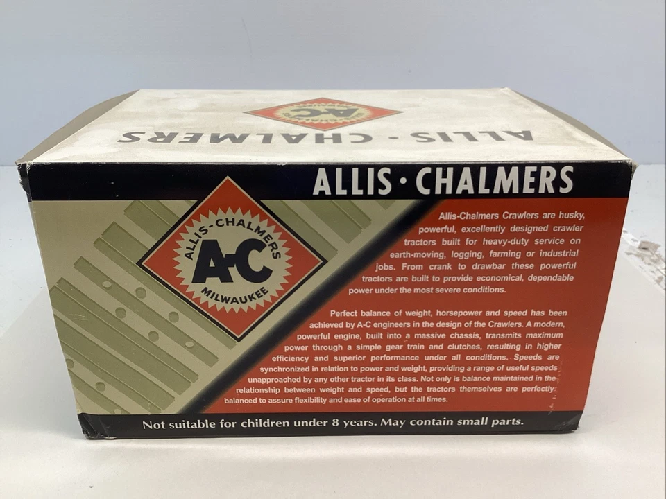 Bulldozer diecast Allis Chalmers K Crawler Blade 1/16 de SpecCast Foto 3 de 4