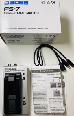 ギター FS-7 BOSS Amazon.com: Boss FS-7 Dual Foot Switch : Musical Instruments