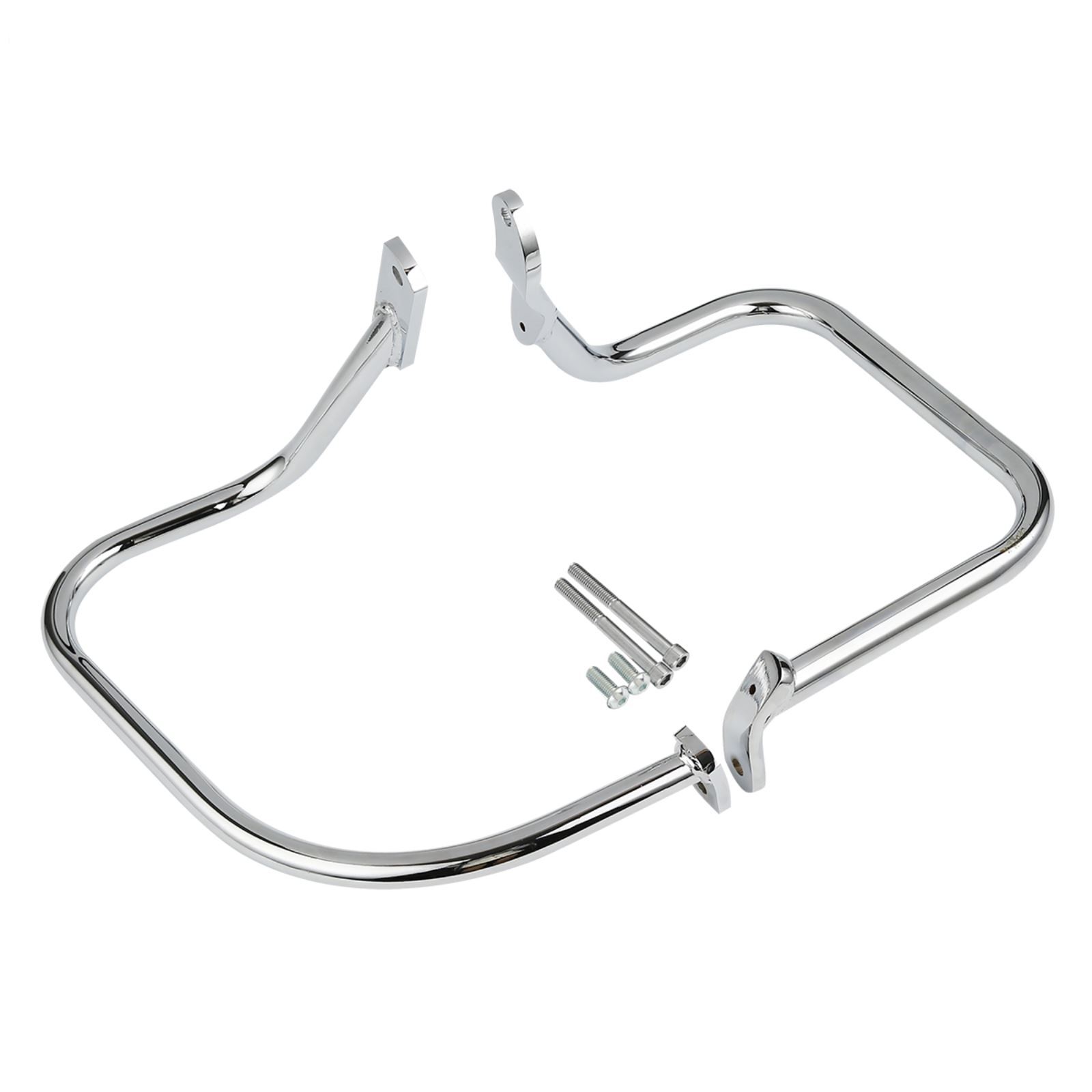 Chrome Rear Saddlebag Guard for Harley-Davidson FLSTC 07-07