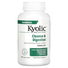 Kyolic #102 Garlic W/Enzyme-Veg - 200 Capsule...