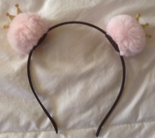 Birthday Crown Pom Pom Head Band Hair Accessories Headband