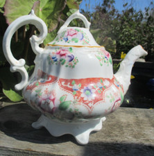 antique TEAPOT Rococo style date circa 1840
