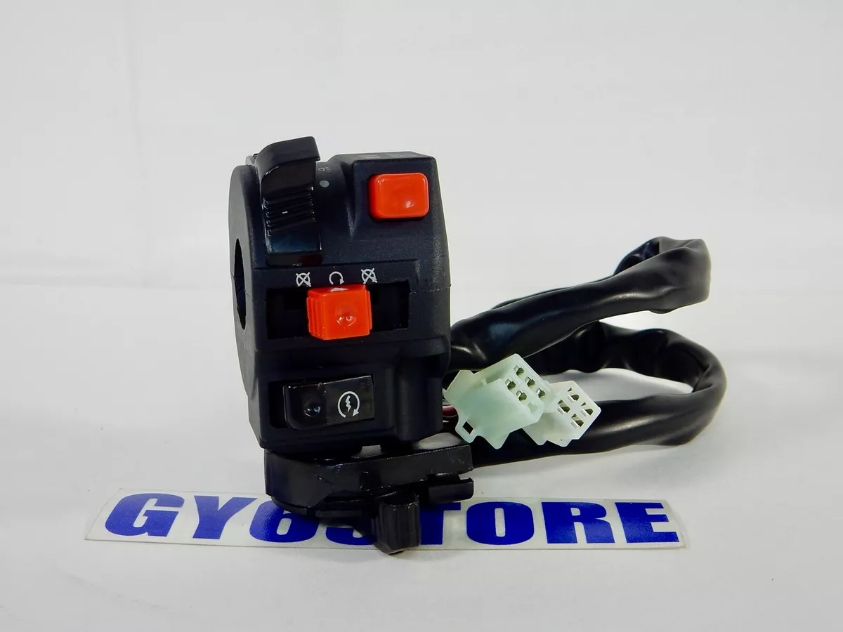 LEFT KILL START SWITCH FOR TAO TAO ATV 150cc BULL 200cc (2 PLUG, 9 WIRE) *OEM*