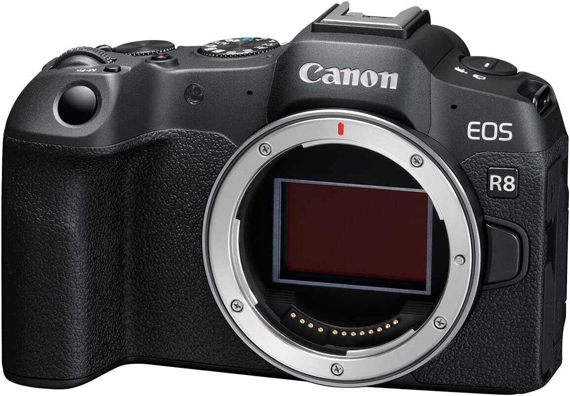 Canon EOS R8 4K Video Mirrorless Digital Camera (Body Only Canon EOS R8 4K Video Mirrorless Digital Camera (Body Only