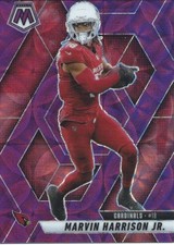 2025 Panini Mosaic - Marvin Harrison Jr. #29 Purple Scope Prizm