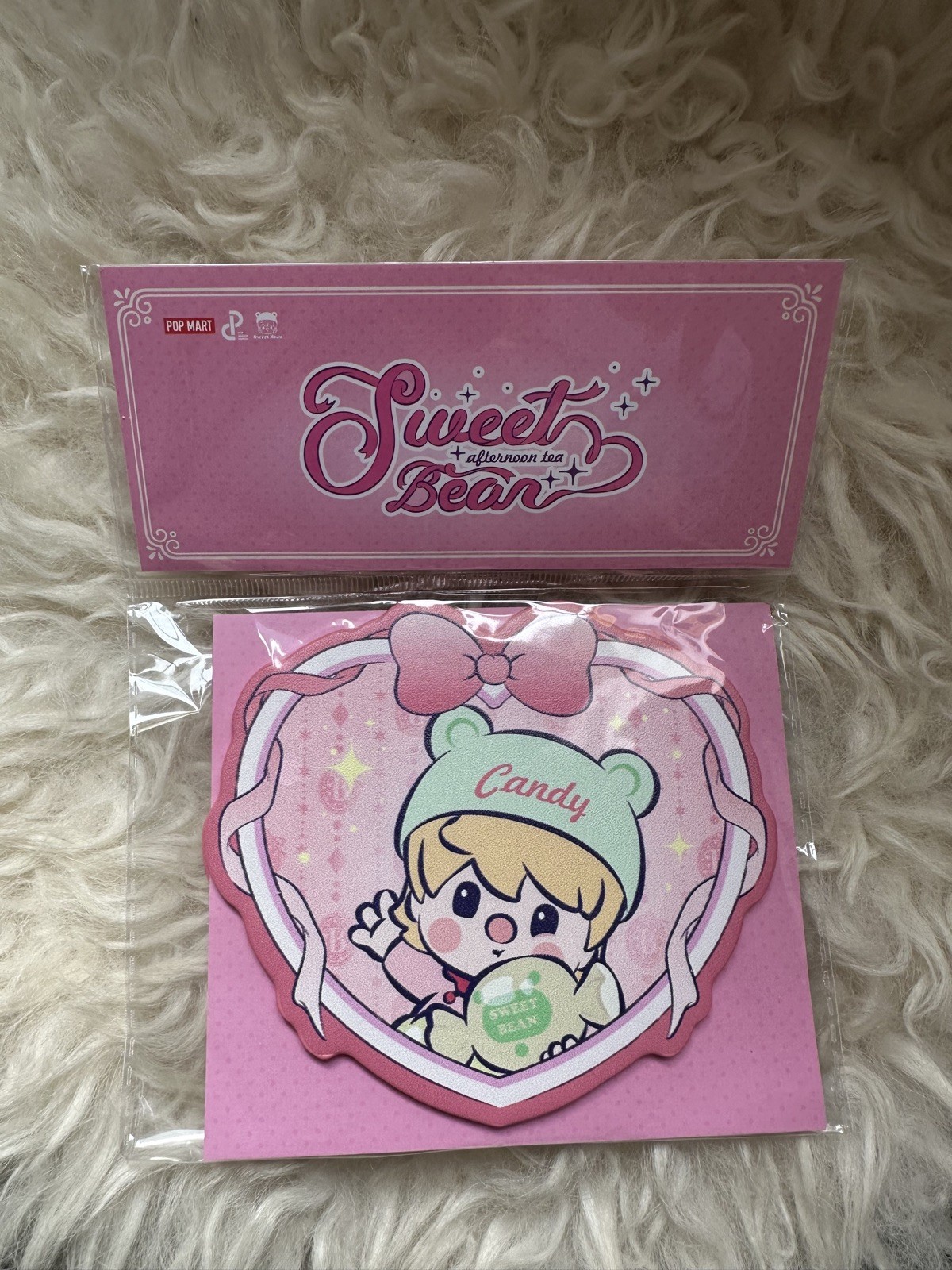 Posavasos de té de la tarde Popmart Sweet Bean - NUEVO