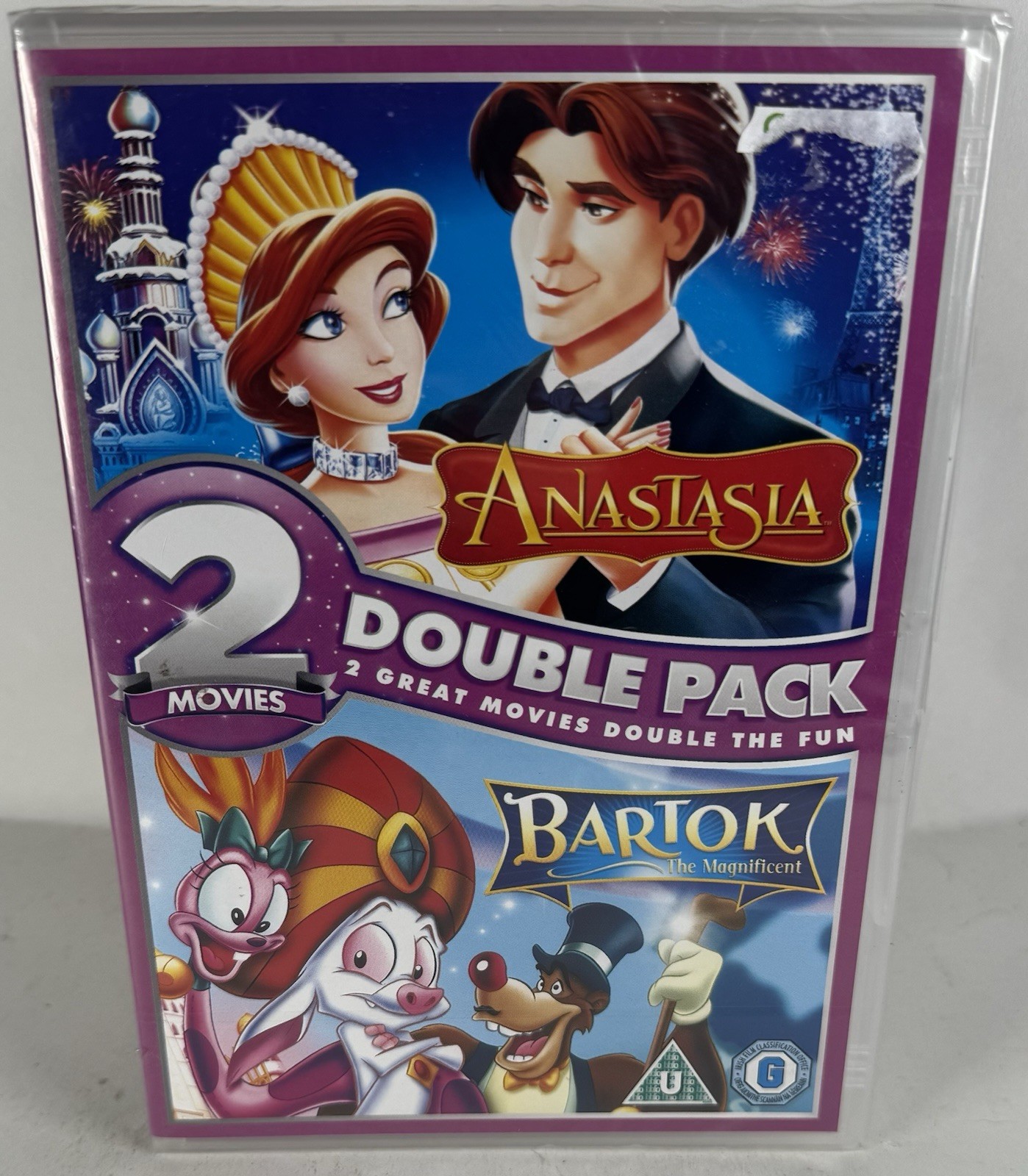 Anastasia/ Bartok the Magnificent - New & Sealed Double Pack DVD Set