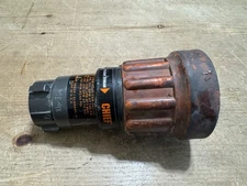 Elkhart Brass Chief Fire Fighting Hose Nozzle 4000-22 Straight Stream/Fog (b)