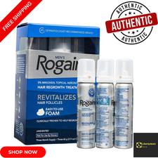 Rogaine Foam Hair Loss  Regrowth Treatment 5 Minoxidil - 3 Month Supply
