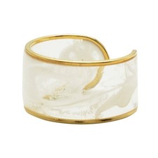 Marble Clear Line Ring