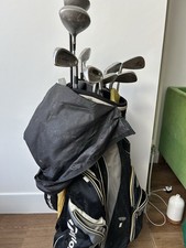 Full Golf Club Set Mizuno Irons + Woods + Putter + TaylorMade Stand Bag