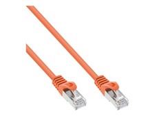 InLine Lan SF/UTP Cat.5e Patch Cable Orange 7.5m Orange 7.5m 72575O