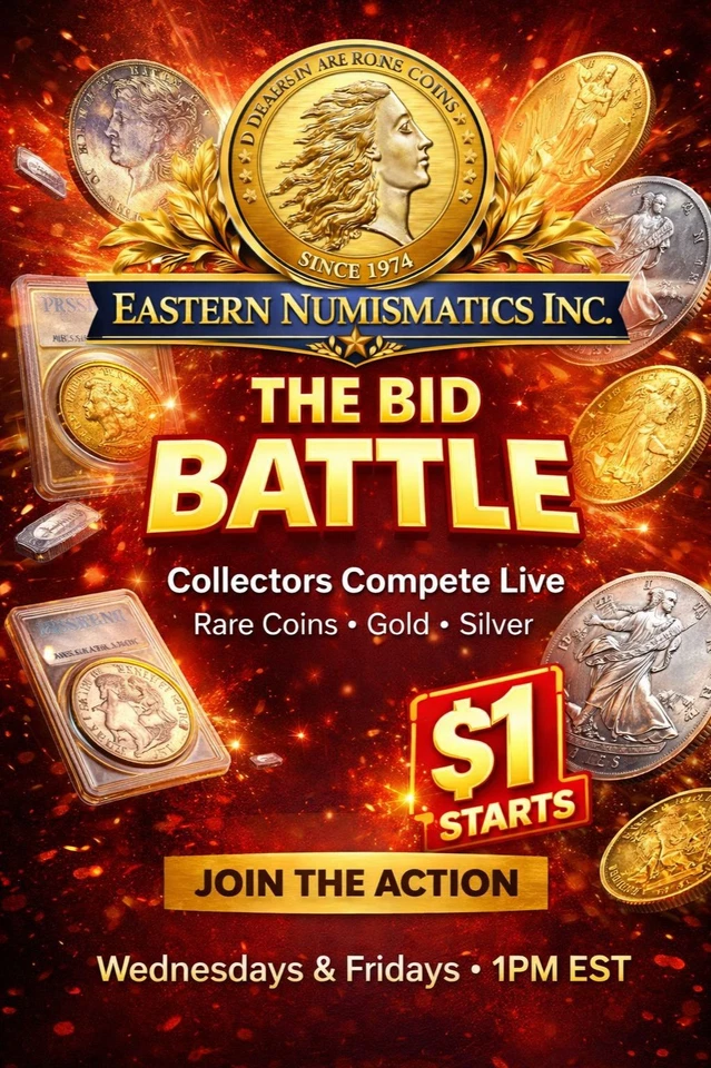 Eastern Numismatics Presents: The Bid Battle!