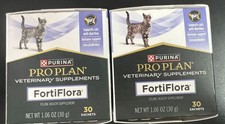 Purina Pro Plan Veterinary Supplements FortiFlora Cat Probiotic-2 Boxes Ex 11/25