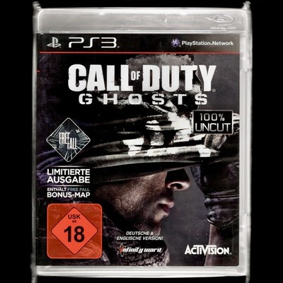 Call of Duty Ghosts Limited Edition PS3 Spiel FPShooter Ego PlayStatio3 Game CIB