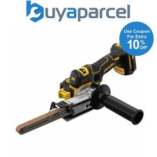 Dewalt DCM200N 18v XR Cordless Brushless Powerfile Bandsaw 13mm Belt File Bare