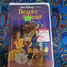 Walt Disney Beauty and the Beast Classic VHS NTSC Clamshell Children's Fantasy