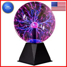 Mcoplus 7 Inch Plasma Ball Plasma Lamp/Light Plasma Electric Nebula Lightening