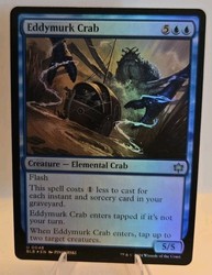 Eddymurk Crab 48 Foil Bloomburrow Magic: The Gathering
