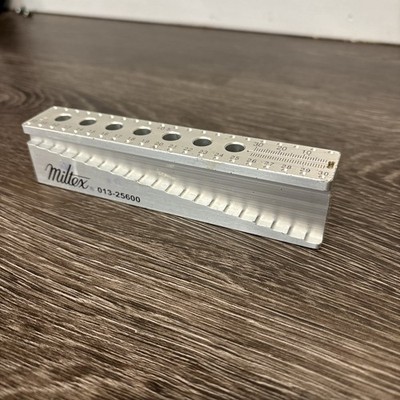 Miltex ENDO-BLOC, Endo Measuring Block OEM Lexicon Metal Dental File Dentist