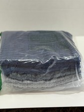 MIULEE Pack of 2 Couch Throw Pillow Covers 18x18 Inch Soft Dark Grey Blue New 