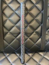 Scotty Cameron Grip - Gray Pistolero Plus with Textured Grip - Red lettering