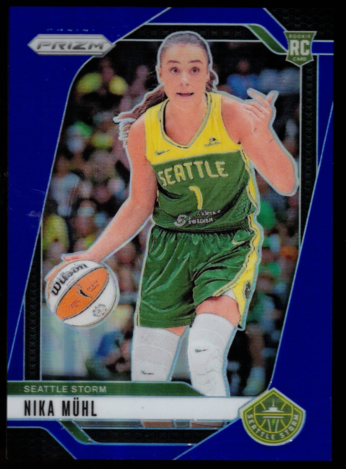 Nika Muhl - 2024 Panini Prizm WNBA Blue Prizm /199 #75 (RC) FREE SHIPPING!!