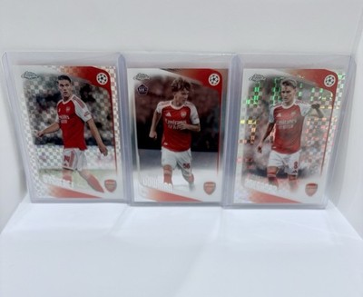 2025-26 Topps Chrome UEFA CC Arsenal Bundle Premier League Champions