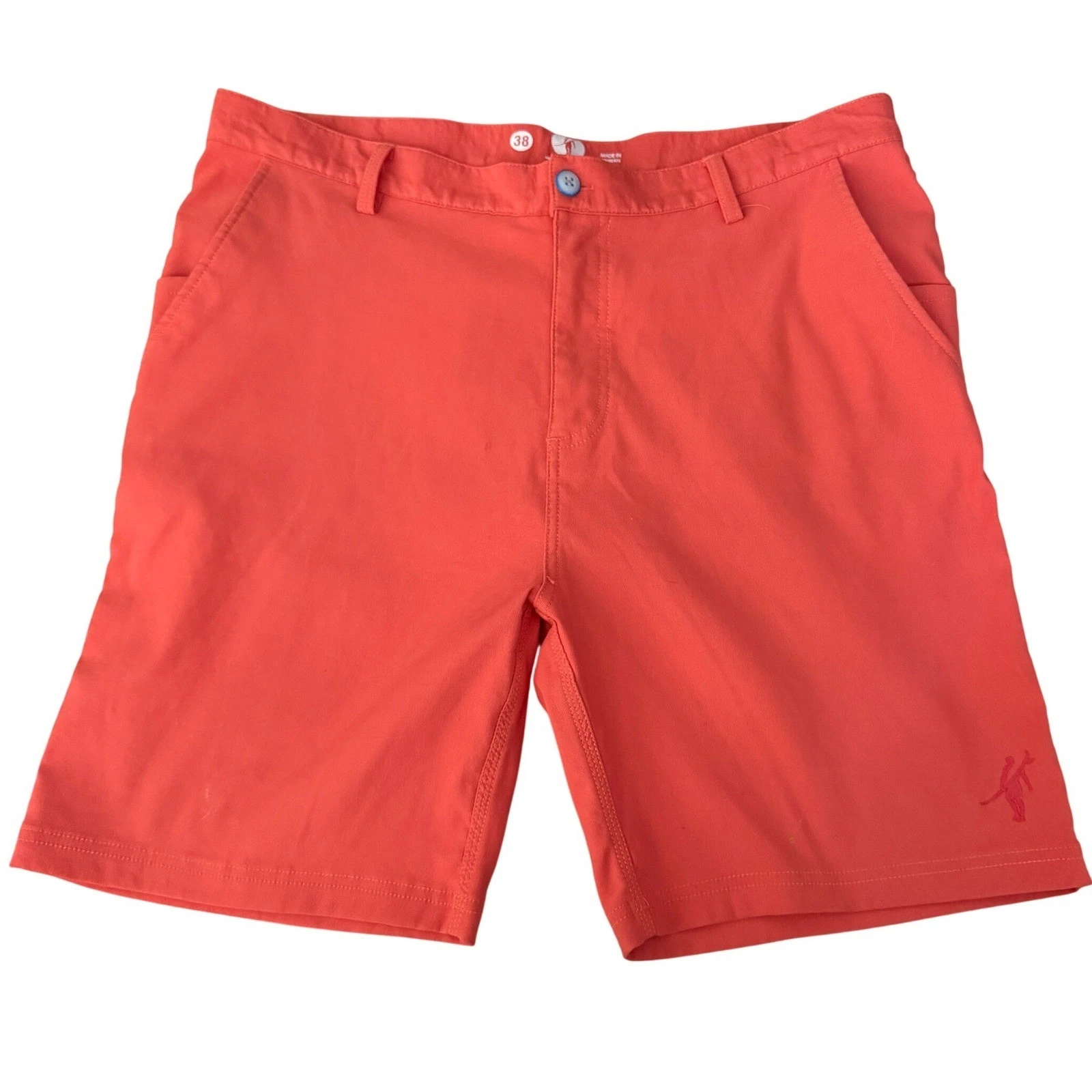 TOES ON THE NOSE Coral Performance Hybrid Board Shorts Size 38