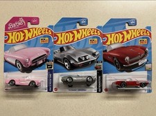 Hot Wheels Convertible Lot Of 3 Mixed Cars/ 7...