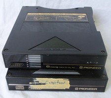 Lot of Two Pioneer 6 Disc CD Magazine for CD Player Changer PRW-183 PRW-1023