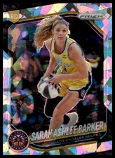 2025 Panini Prizm WNBA #31 Sarah Ashlee Barker Ice Prizms