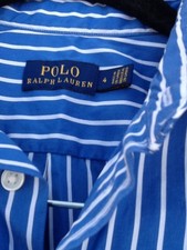 Abito camicia Ralph Lauren blu